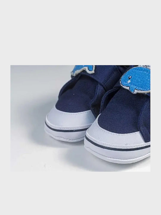 On Line Βρεφικά Sneakers Αγκαλιάς Μπλε