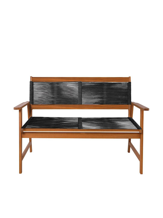 Living Двуместен Градински Диван От Ратан 120x68x84см Е2356,1