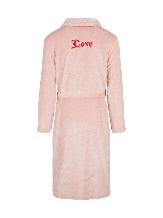 MT Accessoires Ανδρικό Μπουρνούζι με Γιακά Rose
