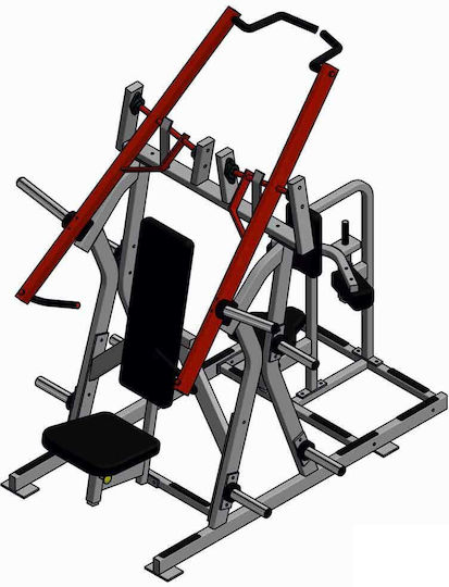 EBX Chest Press & Lat Pull Down 2 in 1 Πολυόργανο Γυμναστικής χωρίς Βάρη