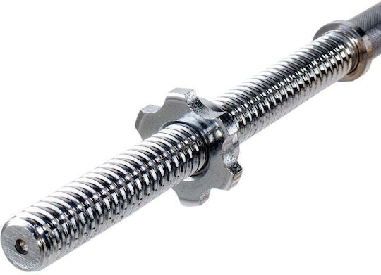 Straight Bar Ø28mm 7.31kg Length 150cm with Spinlock Collar