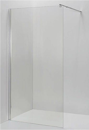 Crown Walk-iN Διαχωριστικό Ντουζιέρας 70x190cm Clear Glass Crown Walk-iN Διαχωριστικό Ντουζιέρας 70x190cm Clear Glass