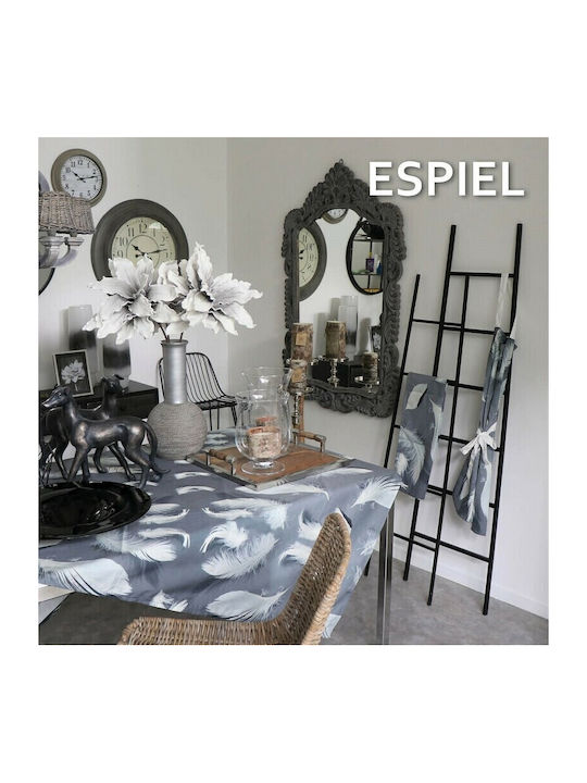 Espiel Ράνερ Σετ 2τμχ Πουπουλα Γκρι 40x180εκ.