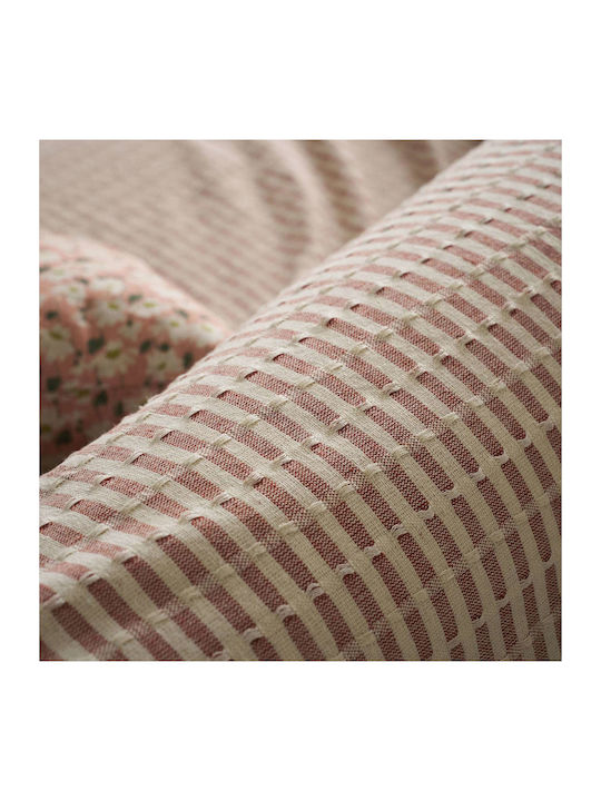 Gofis Home Elysia Armchair Throw 180x180cm Dusty Rust