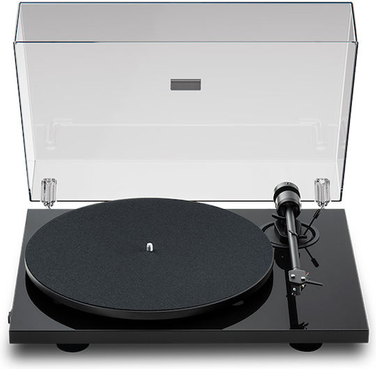 Pro-Ject Audio E1.2 Phono Грамофон с Задвижване с Ремък и Предусилване Черен