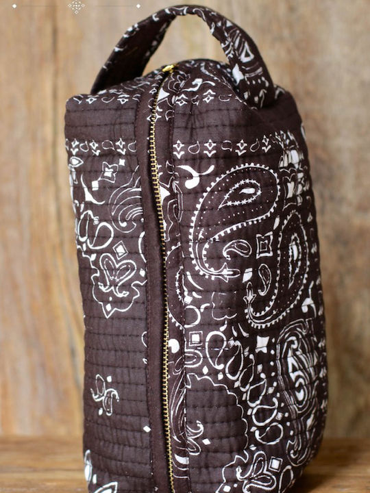 Gigi Cosmetic Bag Lara Ethnics Bandana Chocolat