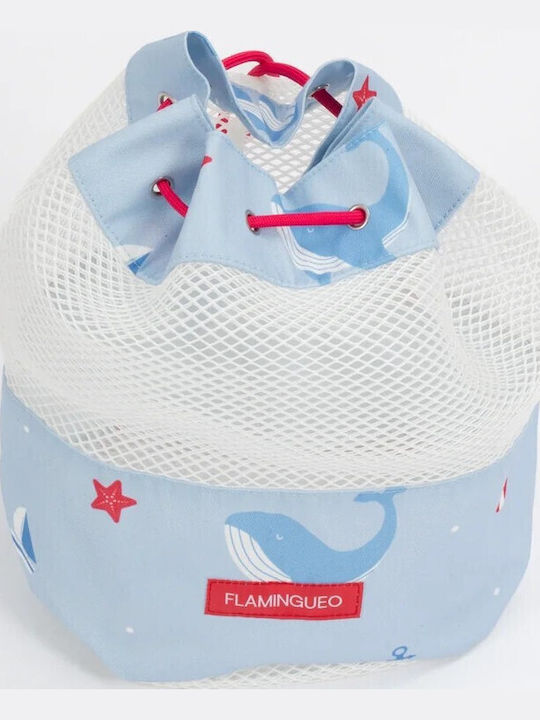 Flamingueo Kinder Taschen Rucksack Hellblau 35x25x25cm