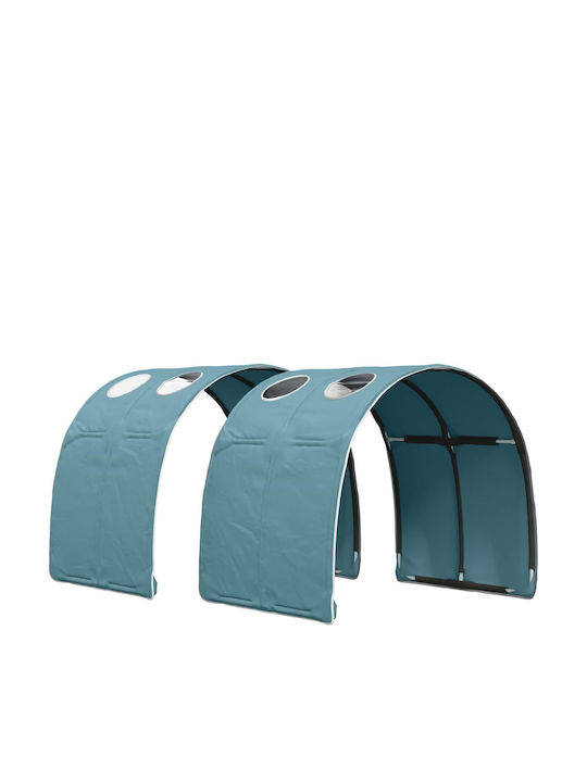 Kinderbett Hochbett Einzel Weiß