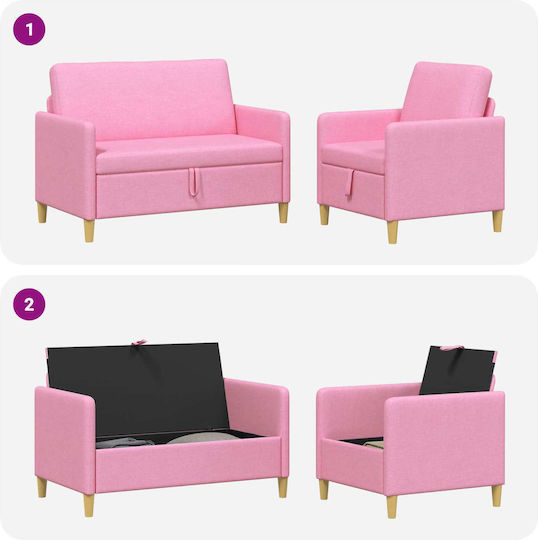 vidaXL Wohnzimmermöbel-Set 2-Sitzer & Sessel