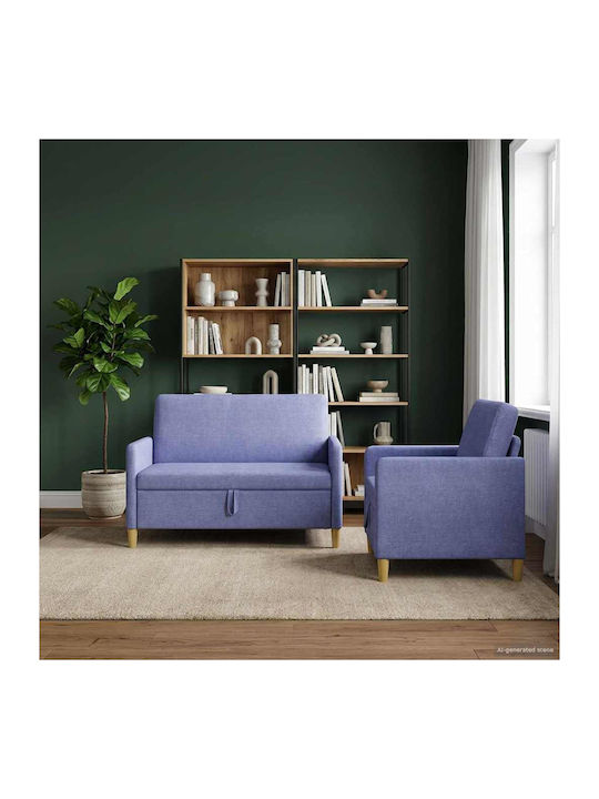 Living Room Furniture Set 2-Seater & Armchair