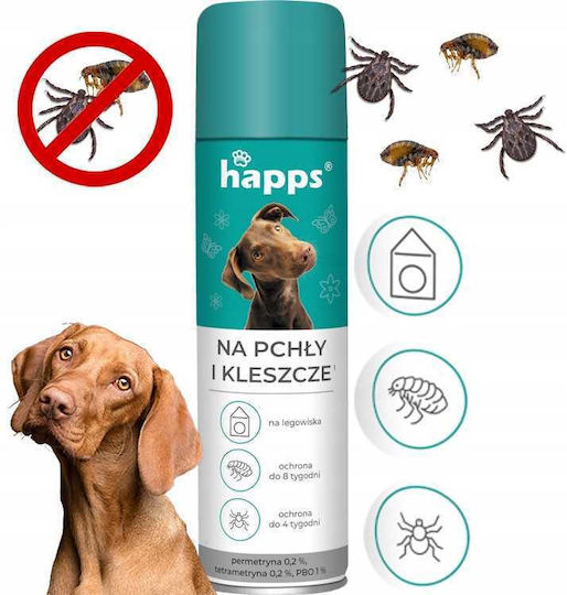 Happs Fleas Ticks 250ml