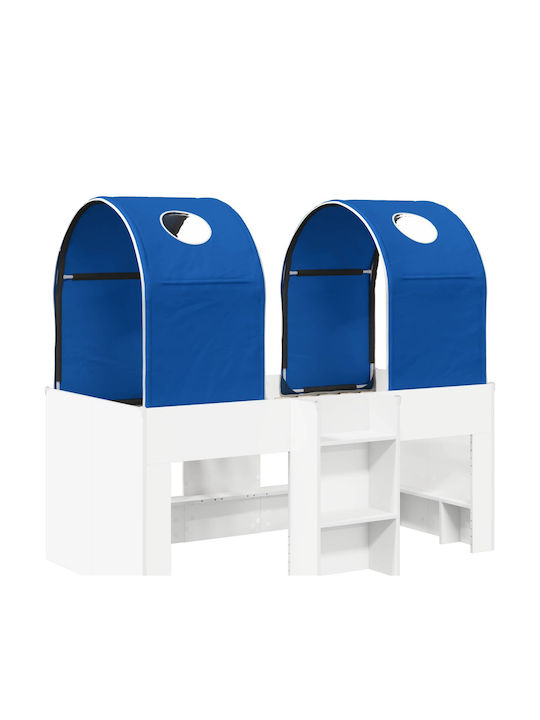 Pat Pentru Copii Tip Single Alb Loft Bed