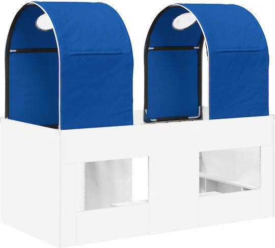 Kids Bed Loft Bed Single White