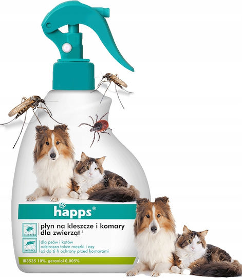 Happs Tick Mosquito Repellent Animals 200ml