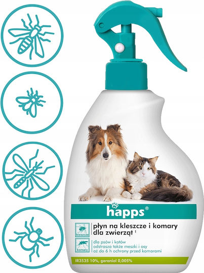 Happs Tick Mosquito Repellent Animals 200ml