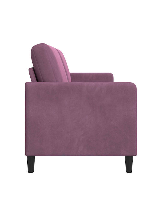 Dreisitzer Sofa mit Stauraum Lila 172x78x87cm