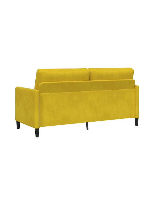 Canapea Cu Trei Locuri Cu Spațiu De Depozitare Galbenă 172x78x87cm