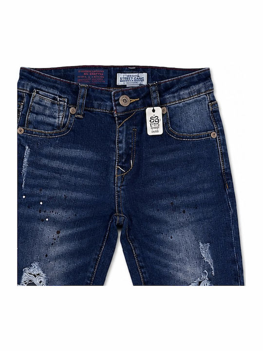 Τζιν Παντελόνι Street Gang Sg6250 Μπλε