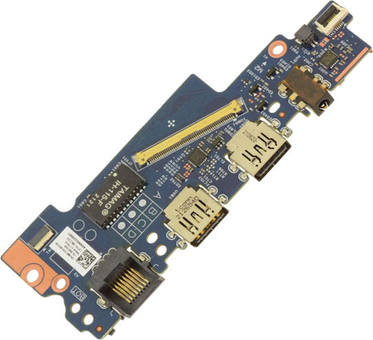 Power Button Board Usb & Micro Sd Card Reader & Power Button & Rj45 & Audio Jack I O Board Laptop Dell Latitude 15 3520 P108f 3520-hw2dk 3520-8hv3d Mccdh 0mccdh 450.0ng06.0021 203513-1 Code 1-brd371