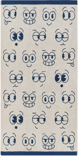 Kentia Kids' Beach Towel Light Blue 140x70cm