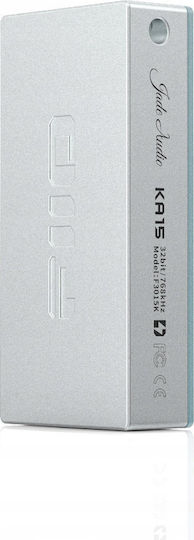 FiiO KA15 Tragbarer Digital-Analog-Wandler & Kopfhörer-Verstärker USB-Dongle Blauer
