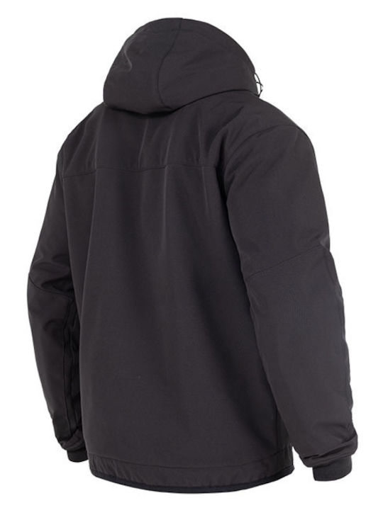 John Doe Hoodie V3 Softshell Ανδρικό Μπουφάν Χειμερινό Μαύρο