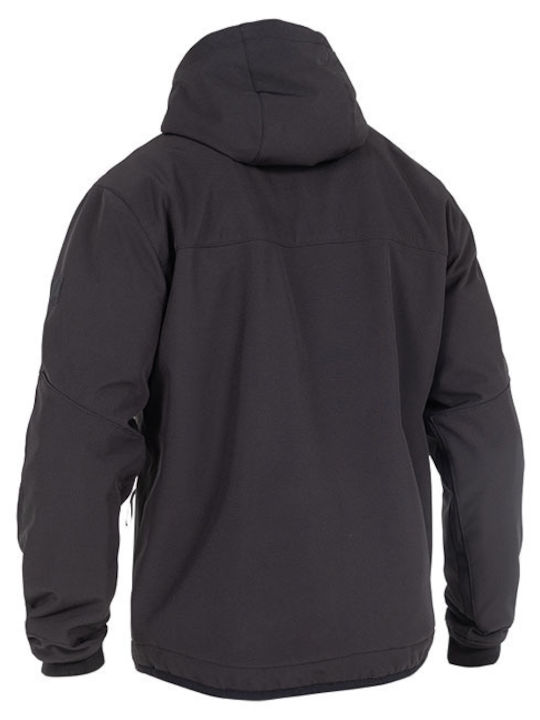 John Doe Hoodie V3 Winter Men's Riding Jacket Softshell Black