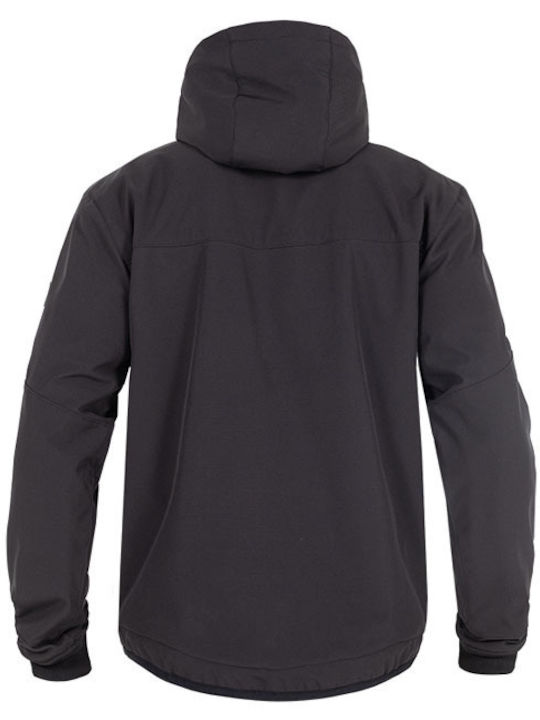 John Doe Hoodie V3 Winter Men's Riding Jacket Softshell Black