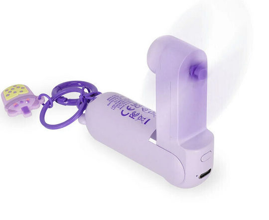 Legami Milano Handheld USB Folding Multicolour Fan FAN0008