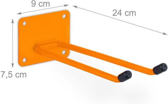 Werkzeugzubehör Relaxdays Orange 7,5x24x9 cm Maximale Kapazität 25 kg