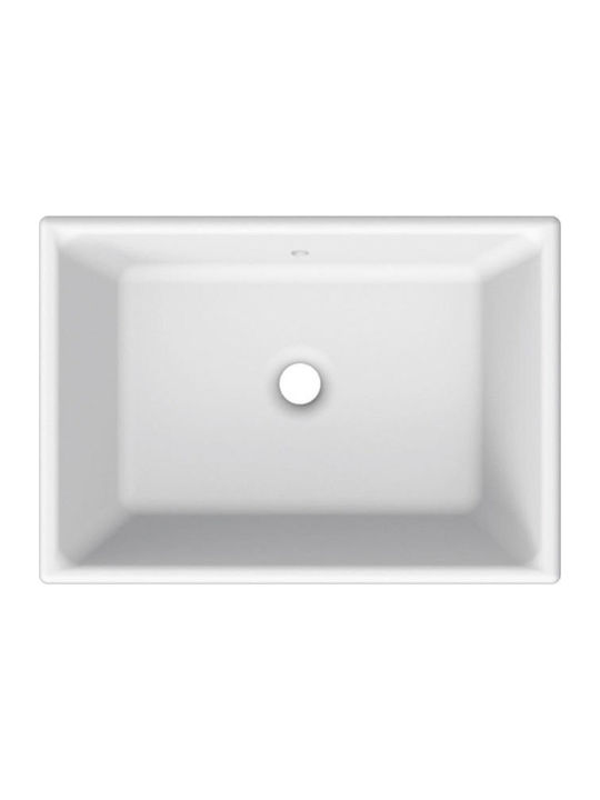 Scarabeo Gaia Încorporat Chiuvetă Porțelan 56x39.5x15.5cm Alb