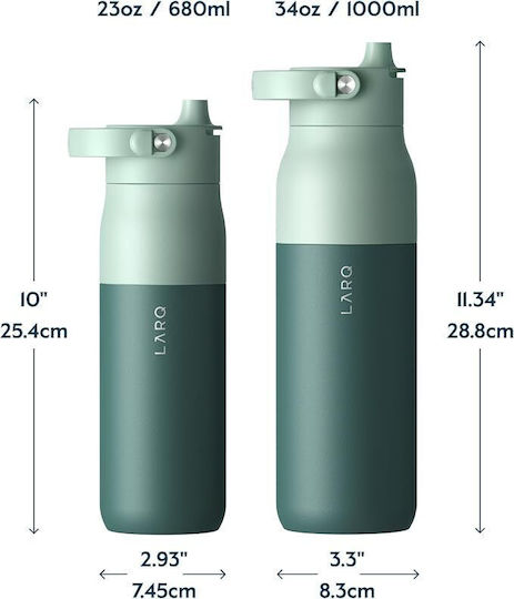 LARQ Sticlă Termos Oțel Inoxidabil 1lt PureVis
