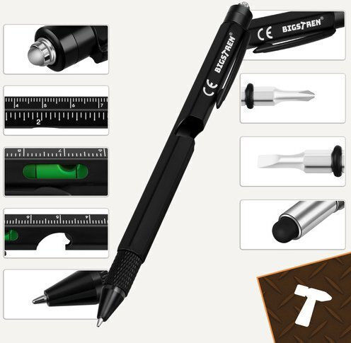 Bigstren Ballpoint Pen Black with Black Ink