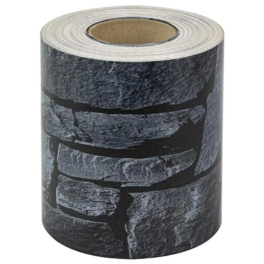 Material De Construcție Pentru Garduri De Grădină Din PVC 19 Cm Gri