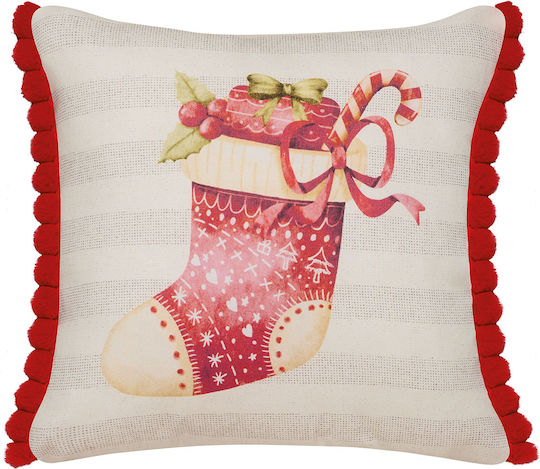 Christmas Pillow Cases Double-Sided 2 Pieces Kentia Loft Snow 2513 50x50