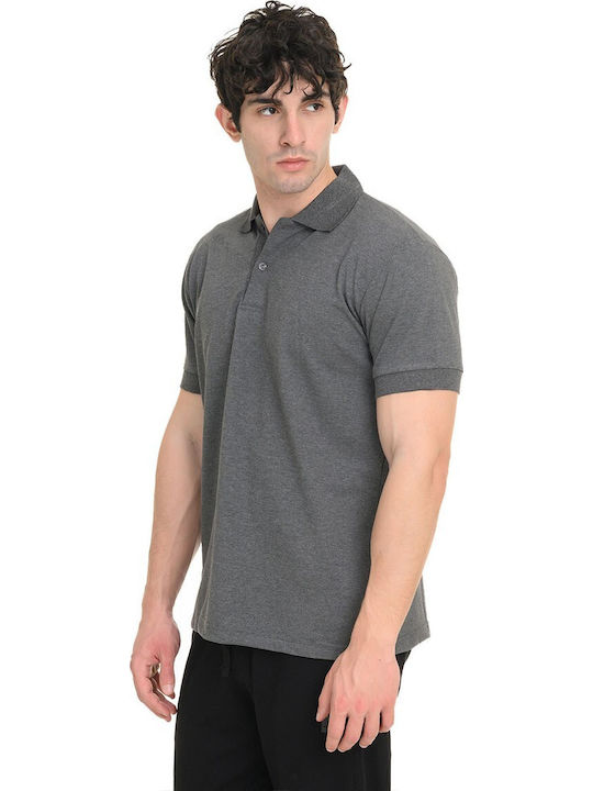 Polo Bluza Tricou Cu Mânecă Scurtă Charcoal