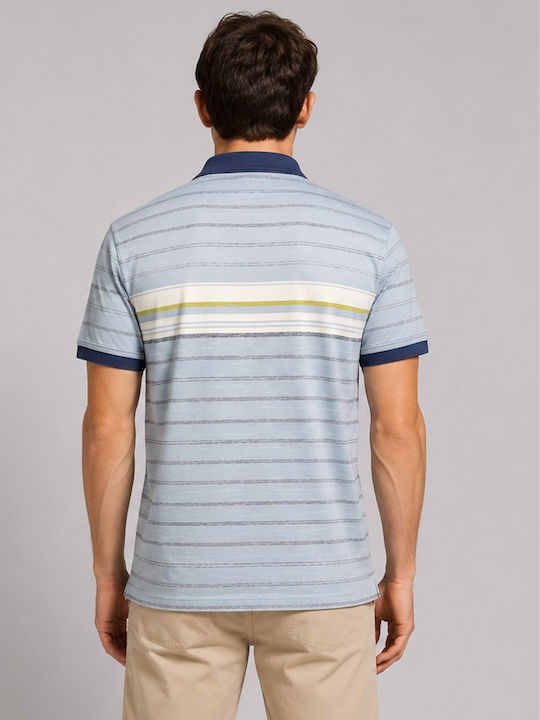Polo Blouse Multi Multi Stripe