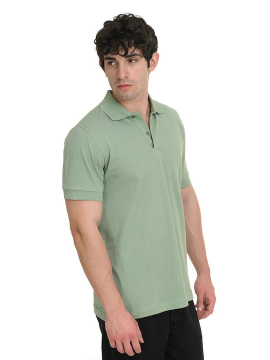 Polo Bluza Tricou Cu Mânecă Scurtă Pistachio