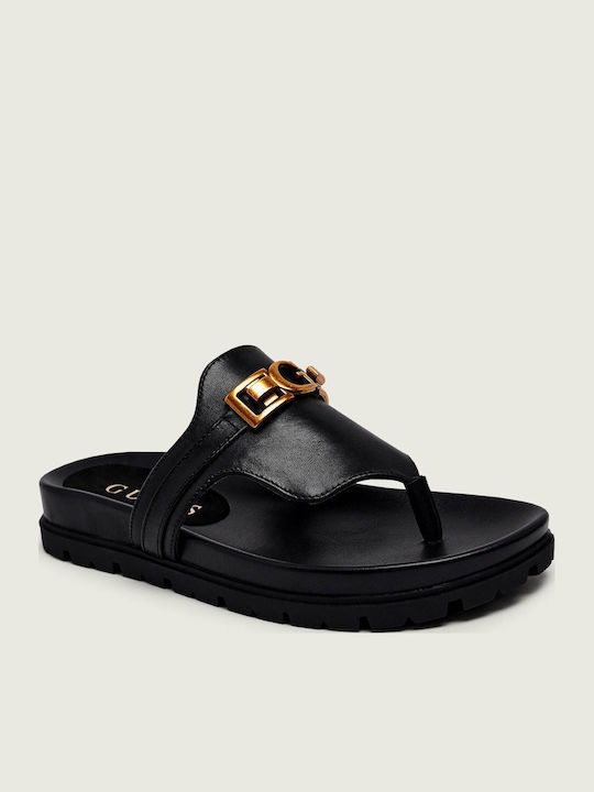 Guess Leather Women's Sandals Black