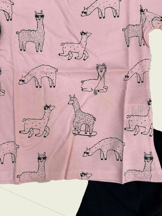 Evita Kids' Pajamas Summer Pink