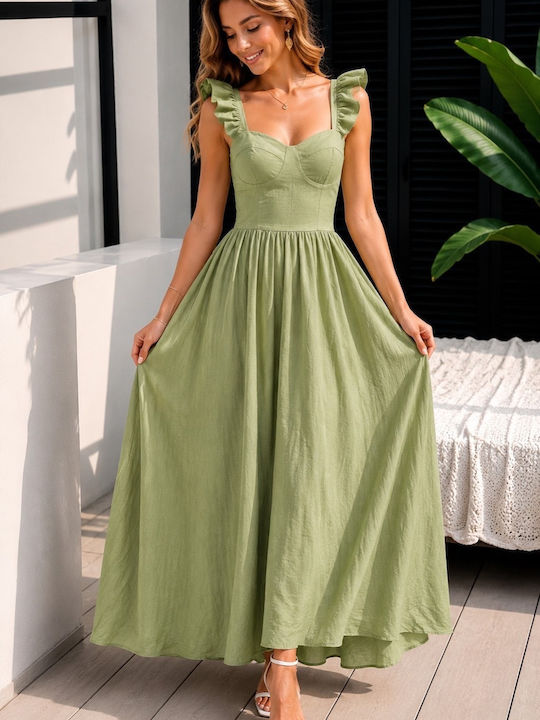 green dress for christening Up Summer Maxi Dress Wedding 178246 Wedding Gowns