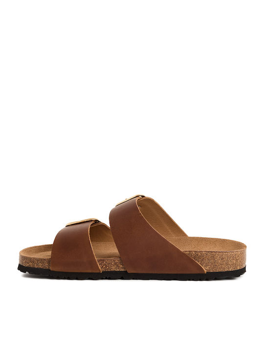 Sandale Casual Damă Anatomici Din Piele Maro