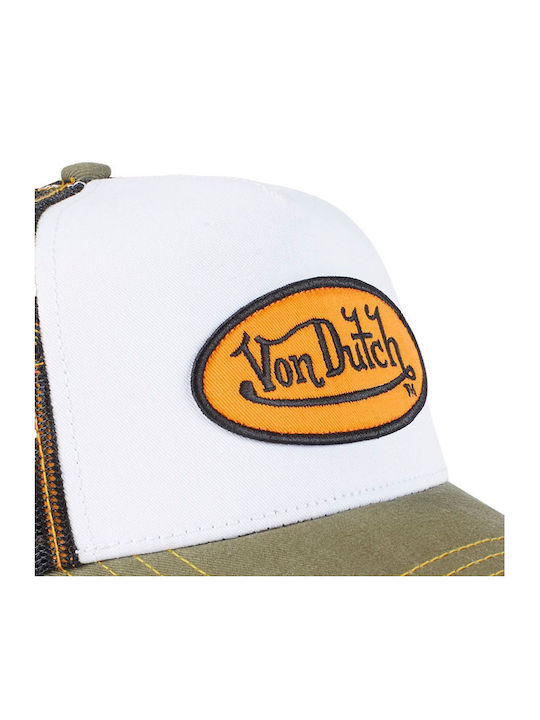 Von Dutch Kappen Trucker Mesh Cap Weiß Schwarz