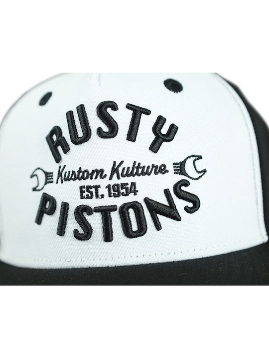 Rusty Pistons Jockey Baxter Negru Alb