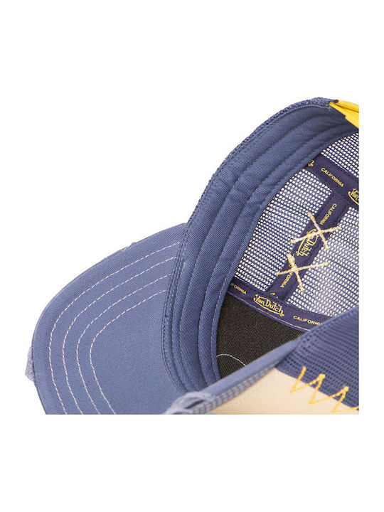 Von Dutch Капела Камионджия Mesh Cap Син Бежов