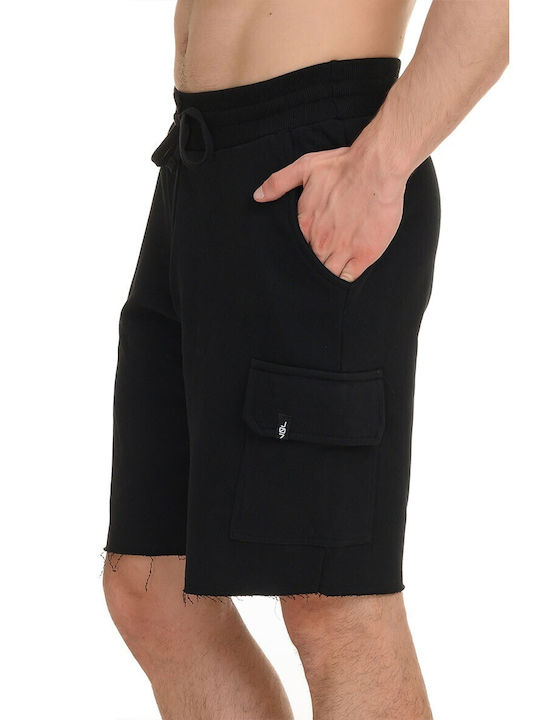 Men's Cargo Black Shorts