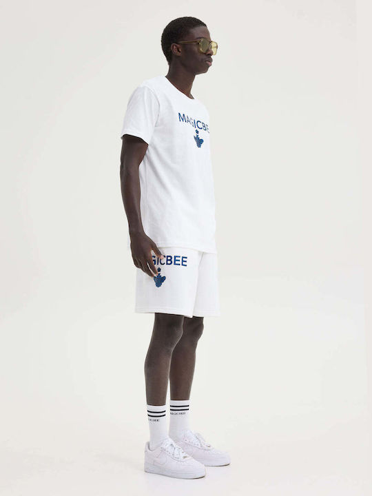 Herren Shorts Off-White