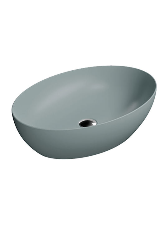 GSI Pura Countertop Sink Porcelain 60x42x16cm Chiaggio