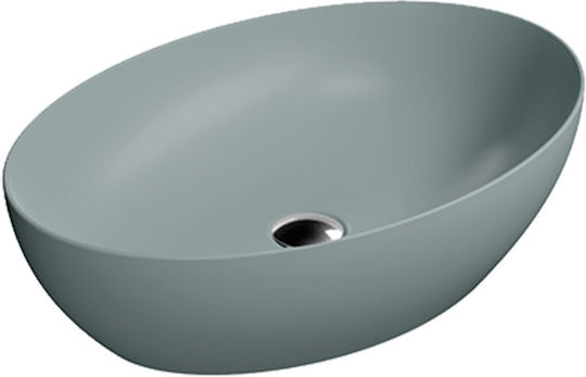 GSI Pura Countertop Sink Porcelain 60x42x16cm Chiaggio