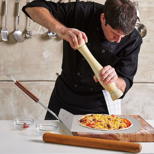 Relaxdays Lopată Pentru Pizza Din Lemn